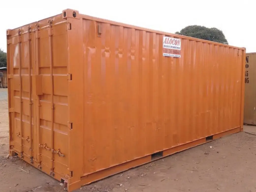 Container almoxarifado na Alocon Locação em São José do Rio Pardo, SP