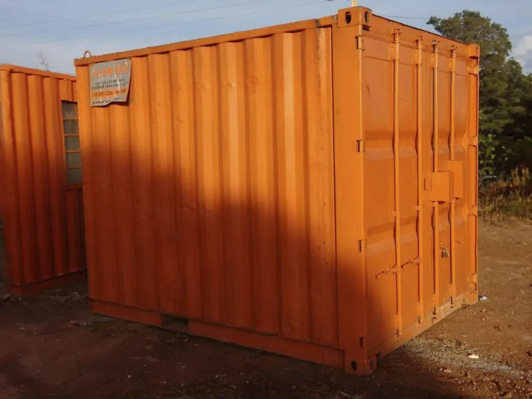 Container almoxarifado baby na Alocon Locação em São Sebastião da Grama, SP